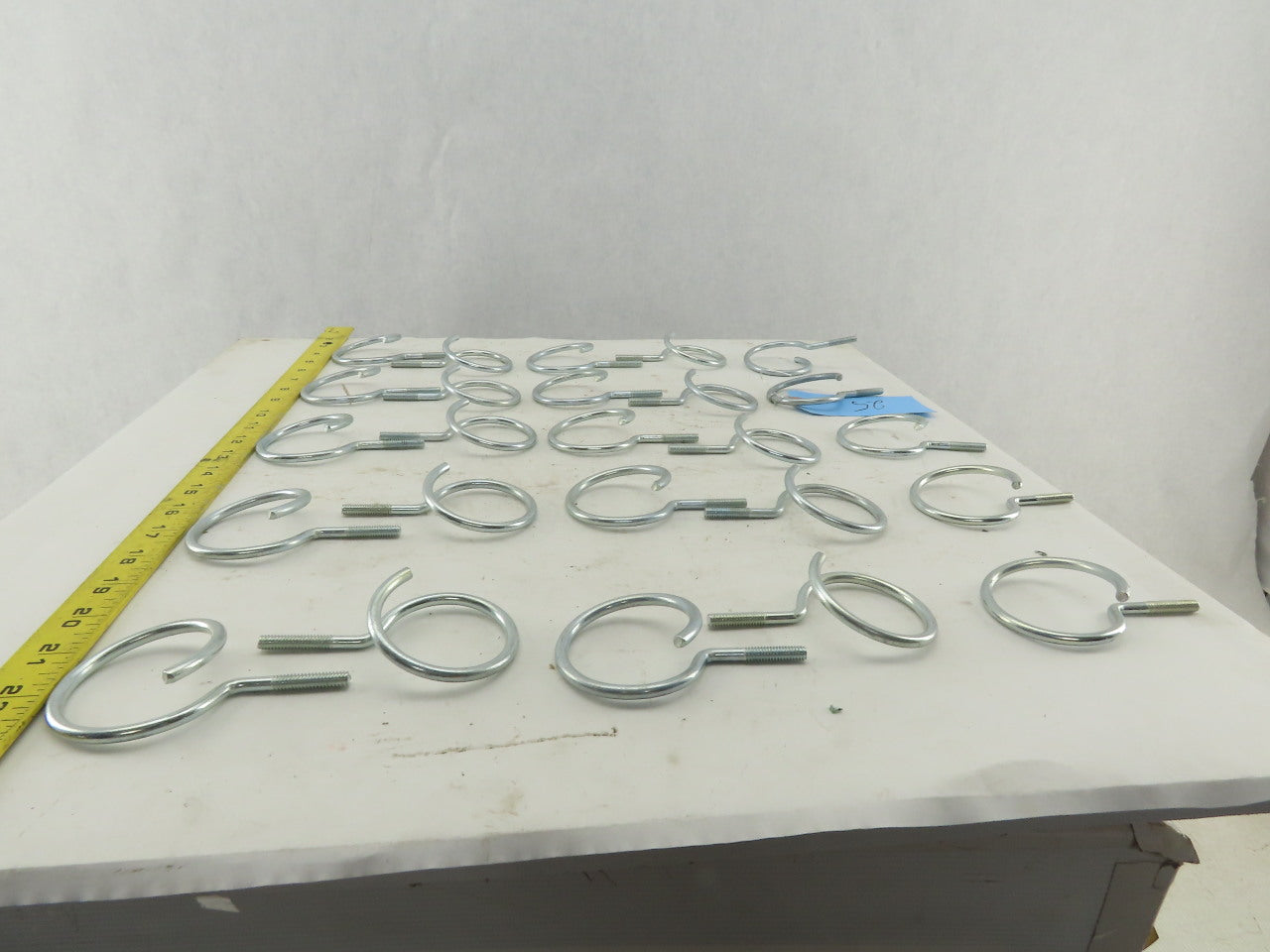 Garvin BR-200 1/4-20 x 2" Bridle Ring Steel Zinc Lot Of 25