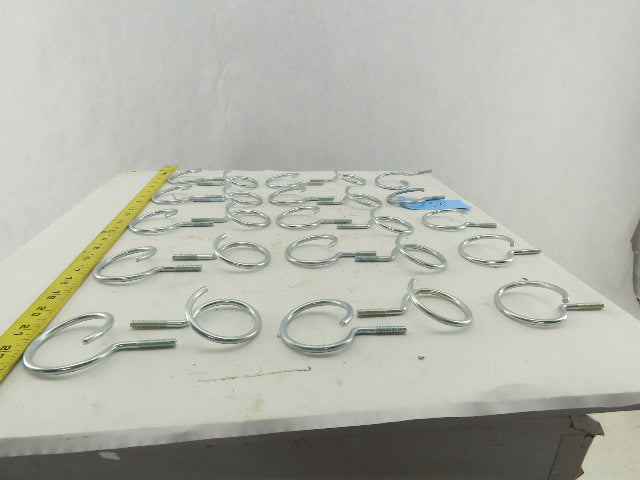 Garvin BR-200 1/4-20 x 2" Bridle Ring Steel Zinc Lot Of 25