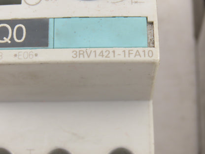 Siemens 3RV1421-1FA10 600V 32A Manual Starter Breaker 3.5-5A Trip Lot Of 2