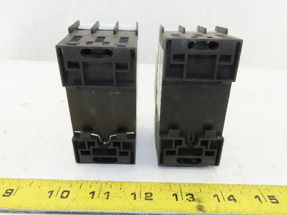 Siemens 3RV1421-1FA10 600V 32A Manual Starter Breaker 3.5-5A Trip Lot Of 2