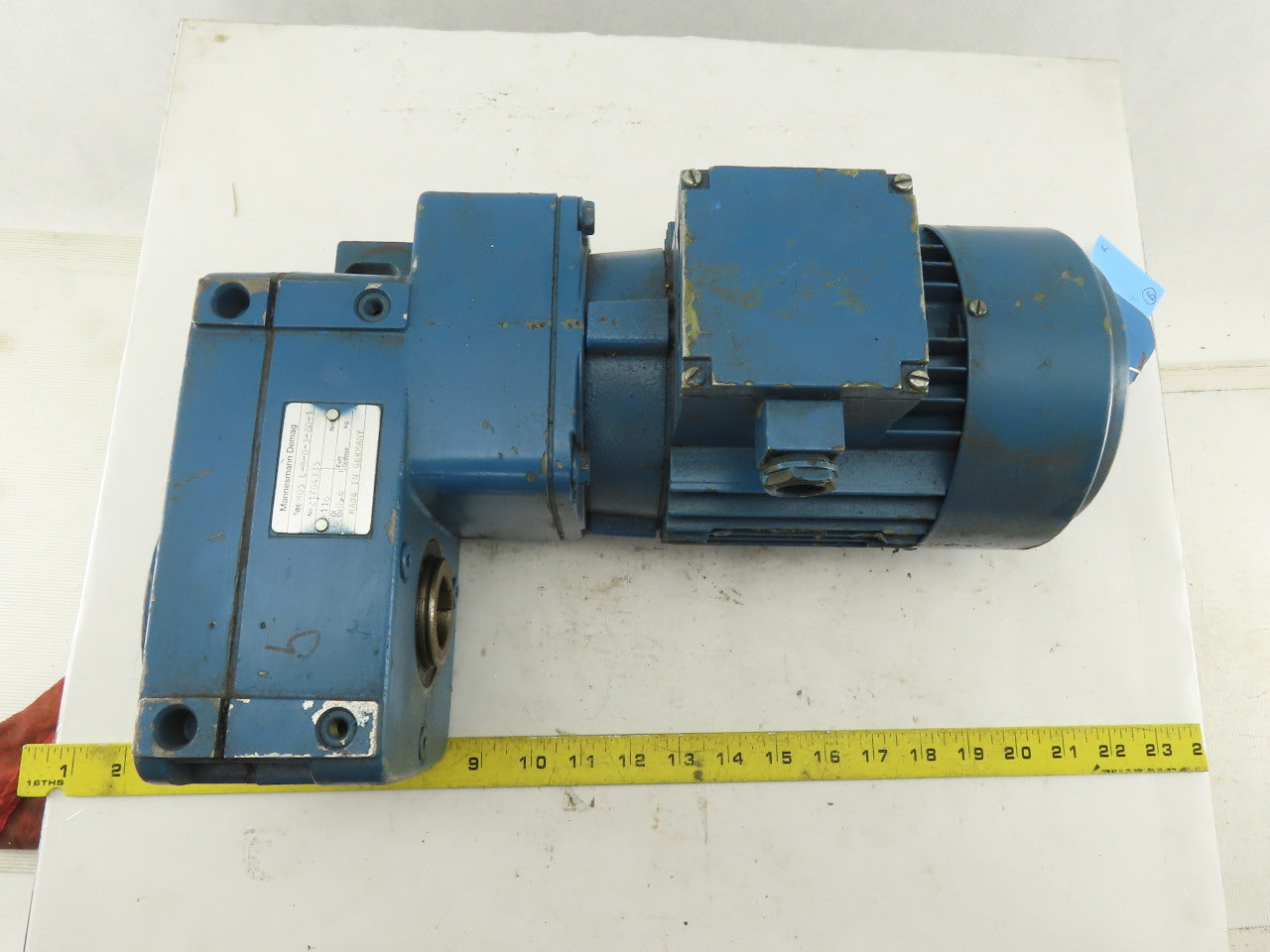 Demag UMF80AX-8 116:1 Ratio 7.4RPM 0.22kW 3Ph 400V Parallel Electric Gear Motor