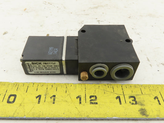 Sick 7027752 0-65 PSI Normally Open Solenoid Valve 24V