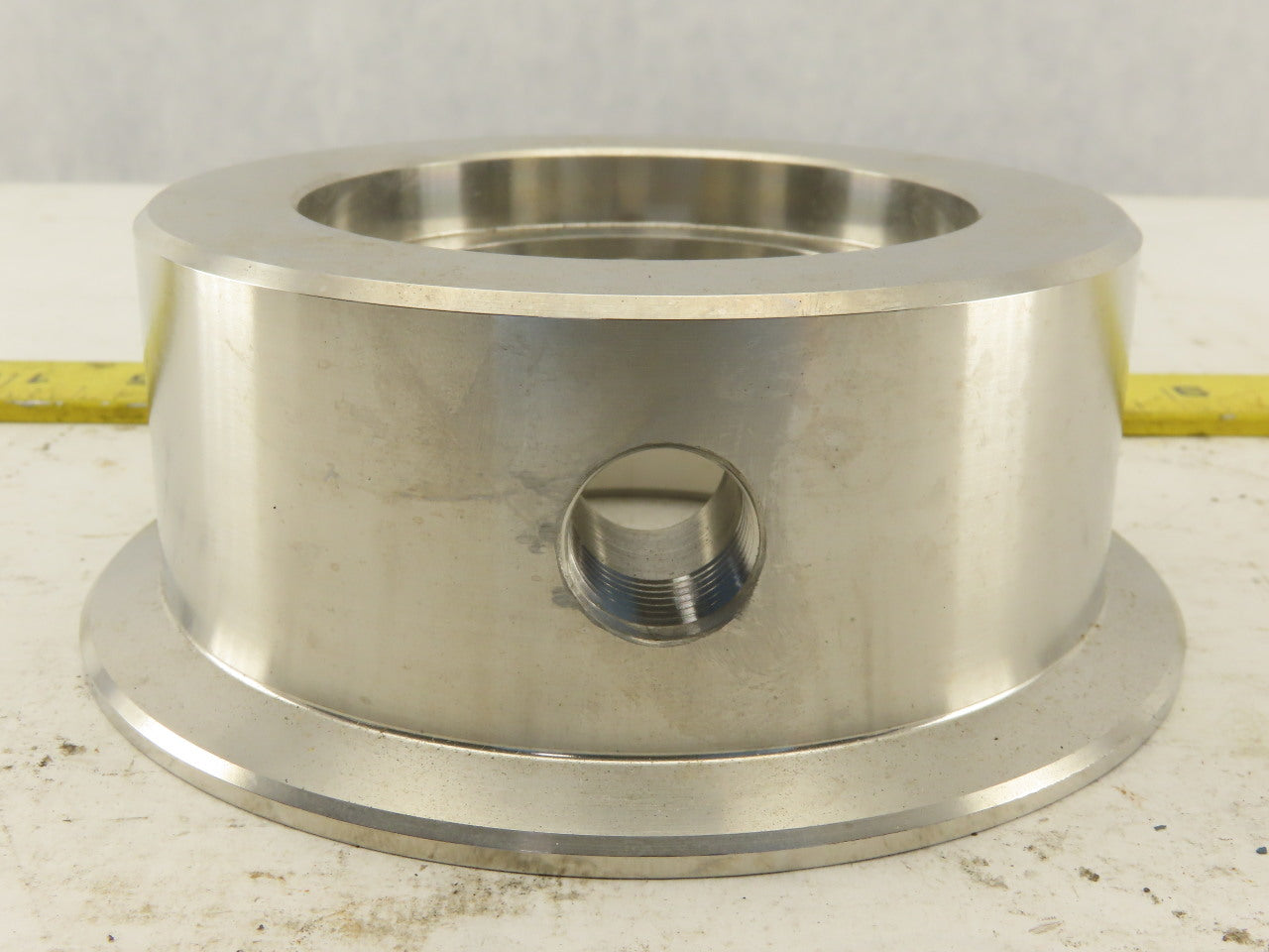 Waukesha Cherry 203125B01 Drive End Head 4 x 120" Stainless Steel Heat Exchanger