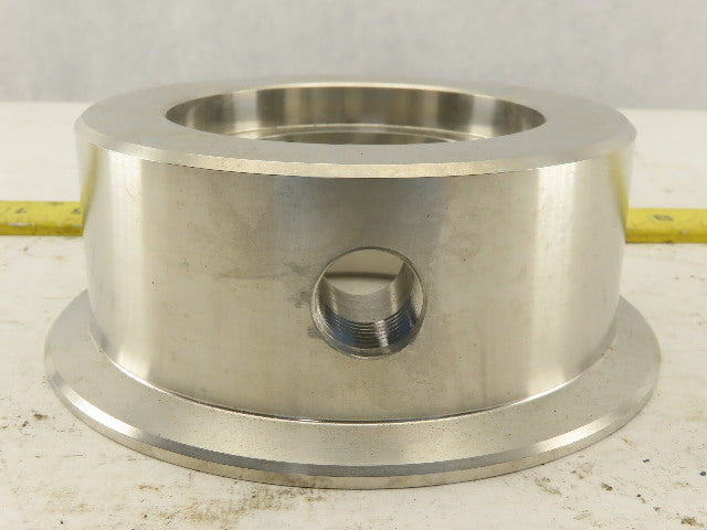 Waukesha Cherry 203125B01 Drive End Head 4 x 120" Stainless Steel Heat Exchanger