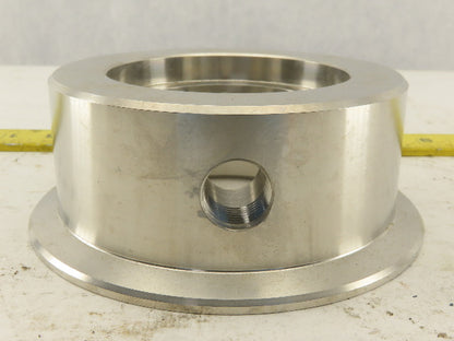 Waukesha Cherry 203125B01 Drive End Head 4 x 120" Stainless Steel Heat Exchanger