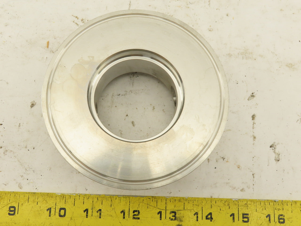 Waukesha Cherry 203125B01 Drive End Head 4 x 120" Stainless Steel Heat Exchanger