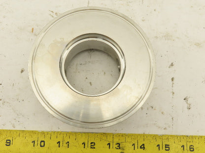 Waukesha Cherry 203125B01 Drive End Head 4 x 120" Stainless Steel Heat Exchanger