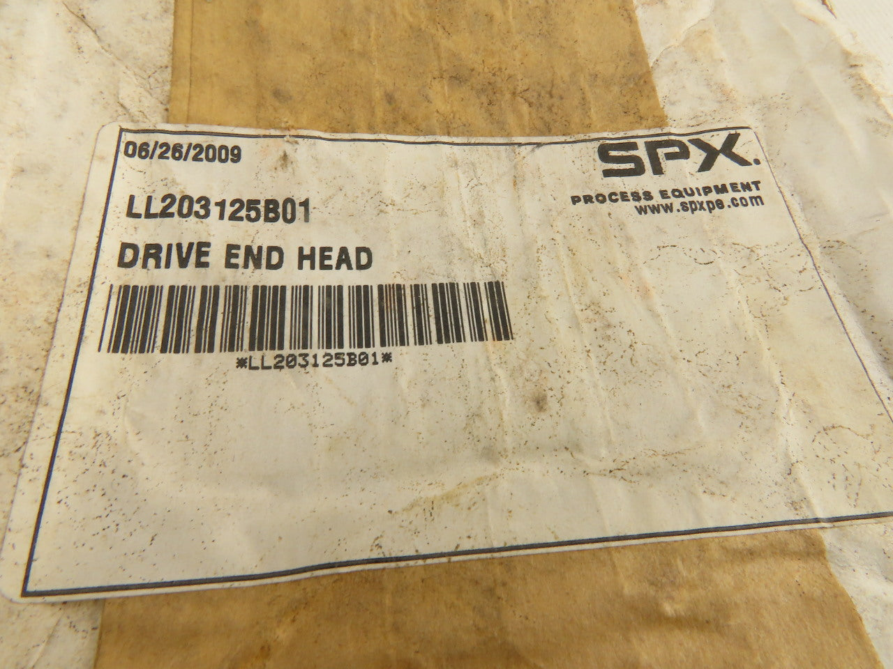 SPX LL203125B01 Heat Exchanger Drive End Head