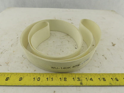 WU-14DK 40W-L1790 40mm Wide Interwoven Endless Conveyor Belt 1790mm Long