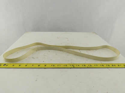 PU12A W20-L1300mm 20mm Woven Back Smooth Top Endless Conveyor Belt 1300mm