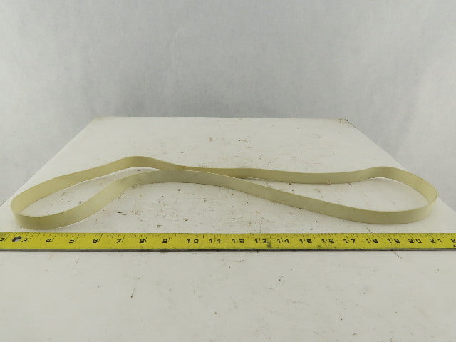 PU12A W20-L1300mm 20mm Woven Back Smooth Top Endless Conveyor Belt 1300mm