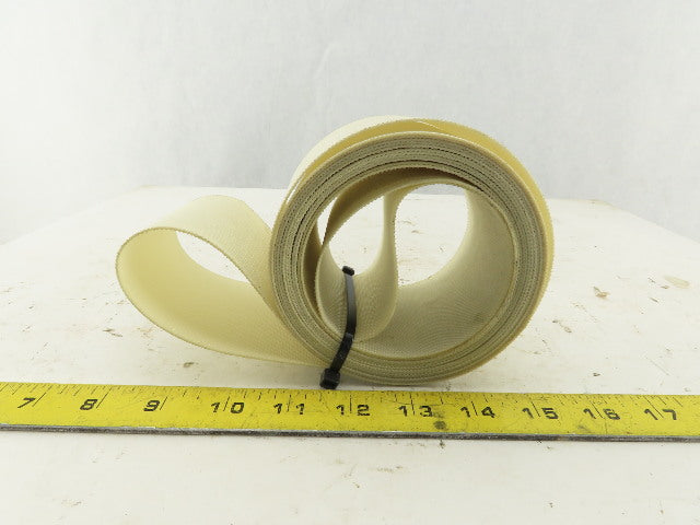 PU12D W75-L4485 75mm Woven Back Smooth Top Endless Conveyor Belt 4485mm