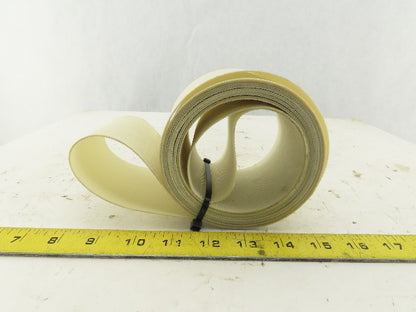 PU12D W75-L4485 75mm Woven Back Smooth Top Endless Conveyor Belt 4485mm