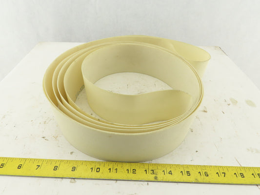 PU12D W75-L4485 75mm Woven Back Smooth Top Endless Conveyor Belt 4485mm