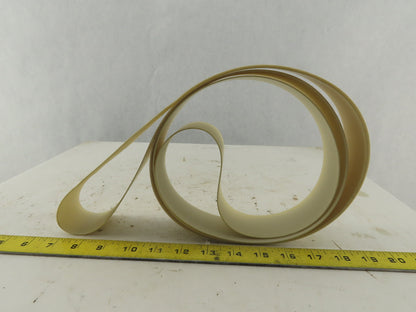 PU12A-W45-L2600mm 45mm Woven Back Smooth Top Endless Conveyor Belt 2600mm