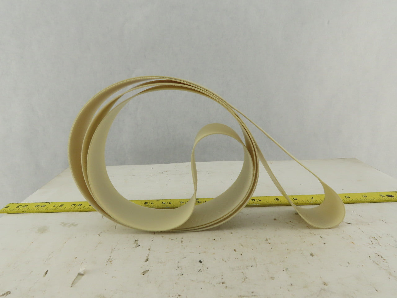 PU12A-W45-L2600mm 45mm Woven Back Smooth Top Endless Conveyor Belt 2600mm