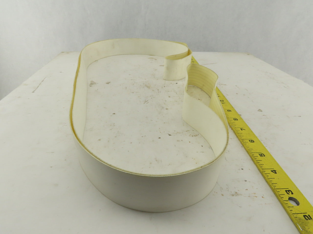 1-3/4 Woven Back Smooth Top Endless Conveyor Belt 50-1/2" OAL