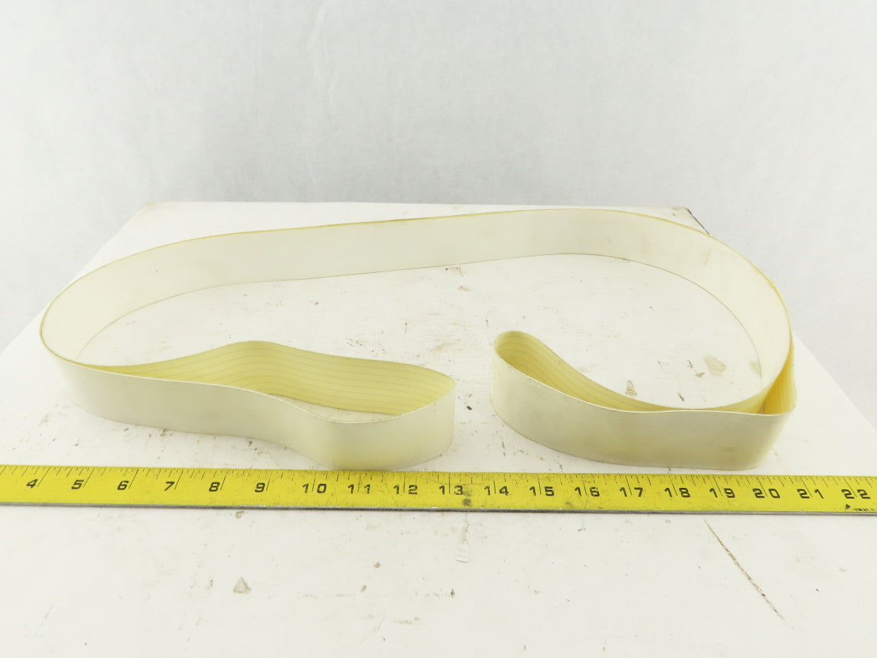 1-3/4 Woven Back Smooth Top Endless Conveyor Belt 50-1/2" OAL