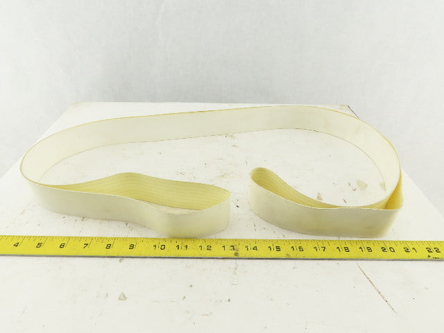 1-3/4 Woven Back Smooth Top Endless Conveyor Belt 50-1/2" OAL