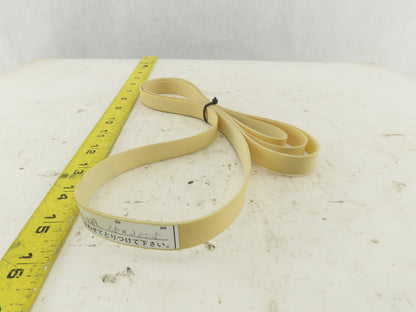 PU-12A 15mm Woven Back Smooth Top Endless Conveyor Belt 2005mm
