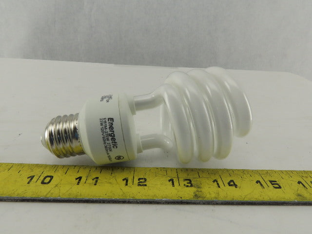 Energetic E151M-23SW-B6 CFL Standard Base Light Bulbs 23W Warm White Lot Of 6
