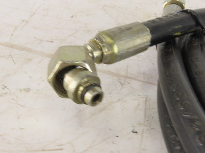 SAE100R2AT-4 1/4" High Pressure Hydraulic Line 5800 PSI 8mm Female Swivel 12'