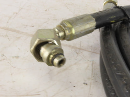 SAE100R2AT-4 1/4" High Pressure Hydraulic Line 5800 PSI 8mm Female Swivel 12'