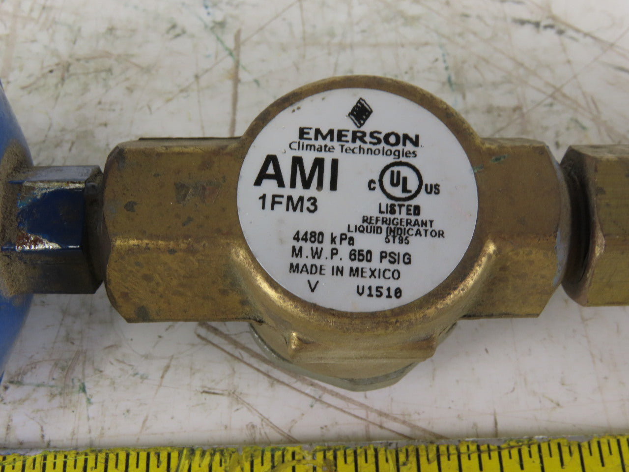 Emerson KB 1019 HW-1B AMI 1FM3 Gas Analyzer Filter Expansion Valve Assembly
