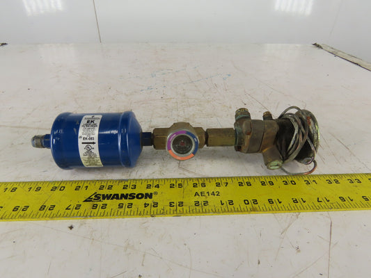 Emerson KB 1019 HW-1B AMI 1FM3 Gas Analyzer Filter Expansion Valve Assembly