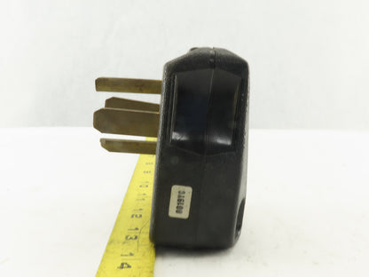 Leviton 30A 125/250V 4 Pole Grounded Angle Blade Appliance Male Plug