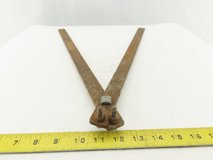 18" 2 Handled Spanner Wrench 3/4" To 2-1/4" Duct-O-Bar