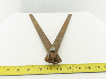 18" 2 Handled Spanner Wrench 3/4" To 2-1/4" Duct-O-Bar