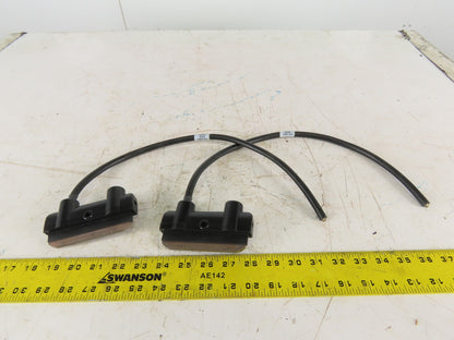 Magnetek 120-10065 UC-8-100CS UC-8 Universal Snap-in Bar Collector Shoe Lot Of 2