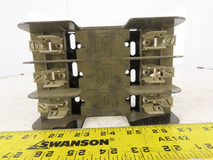 Gould Shawmut 60303 600V 30A 3 Pole Class H/K Fuse Holder Lot Of 5
