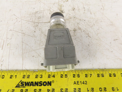 Harting Han 10EE-M 16A 500V 10 Pin Male Connector And Housing