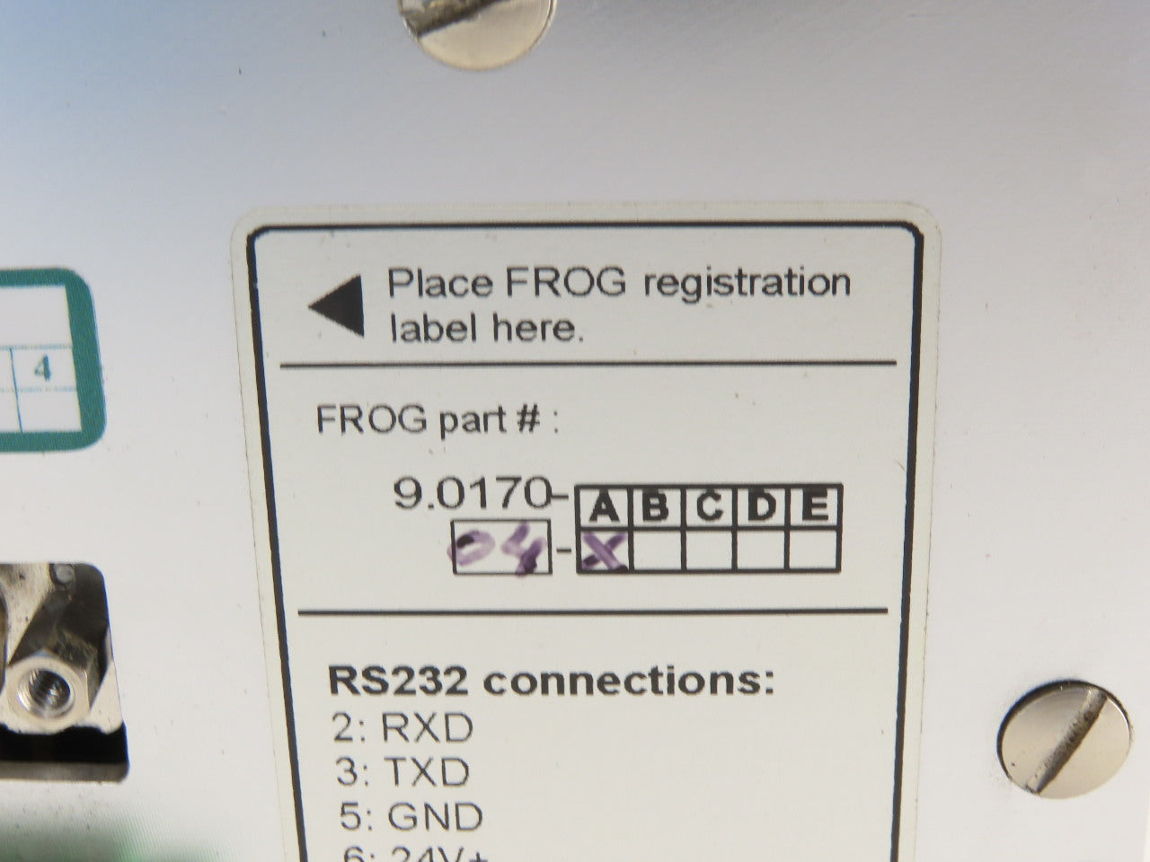 Frog Navigation 9.0170-04A 18-34VDC Frog Touch Screen Terminal HMI AGV