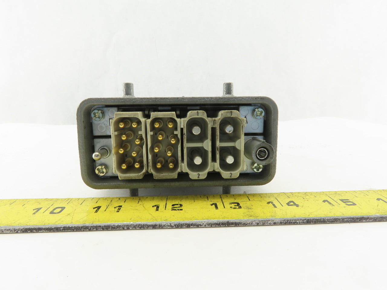 Harting HAN 40A Han EE 20 Pin Modular Industrial Electrical Connector W/ Housing