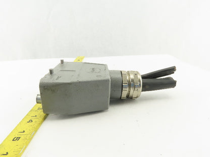 Harting HAN 40A Han EE 20 Pin Modular Industrial Electrical Connector W/ Housing