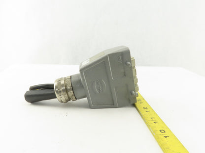 Harting HAN 40A Han EE 20 Pin Modular Industrial Electrical Connector W/ Housing