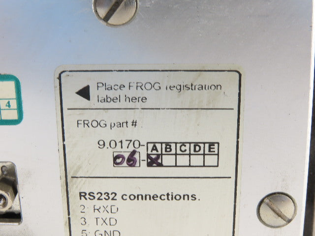 Frog Navigation 9.0170-16A 18-34VDC Frog Touch Screen Terminal HMI AGV