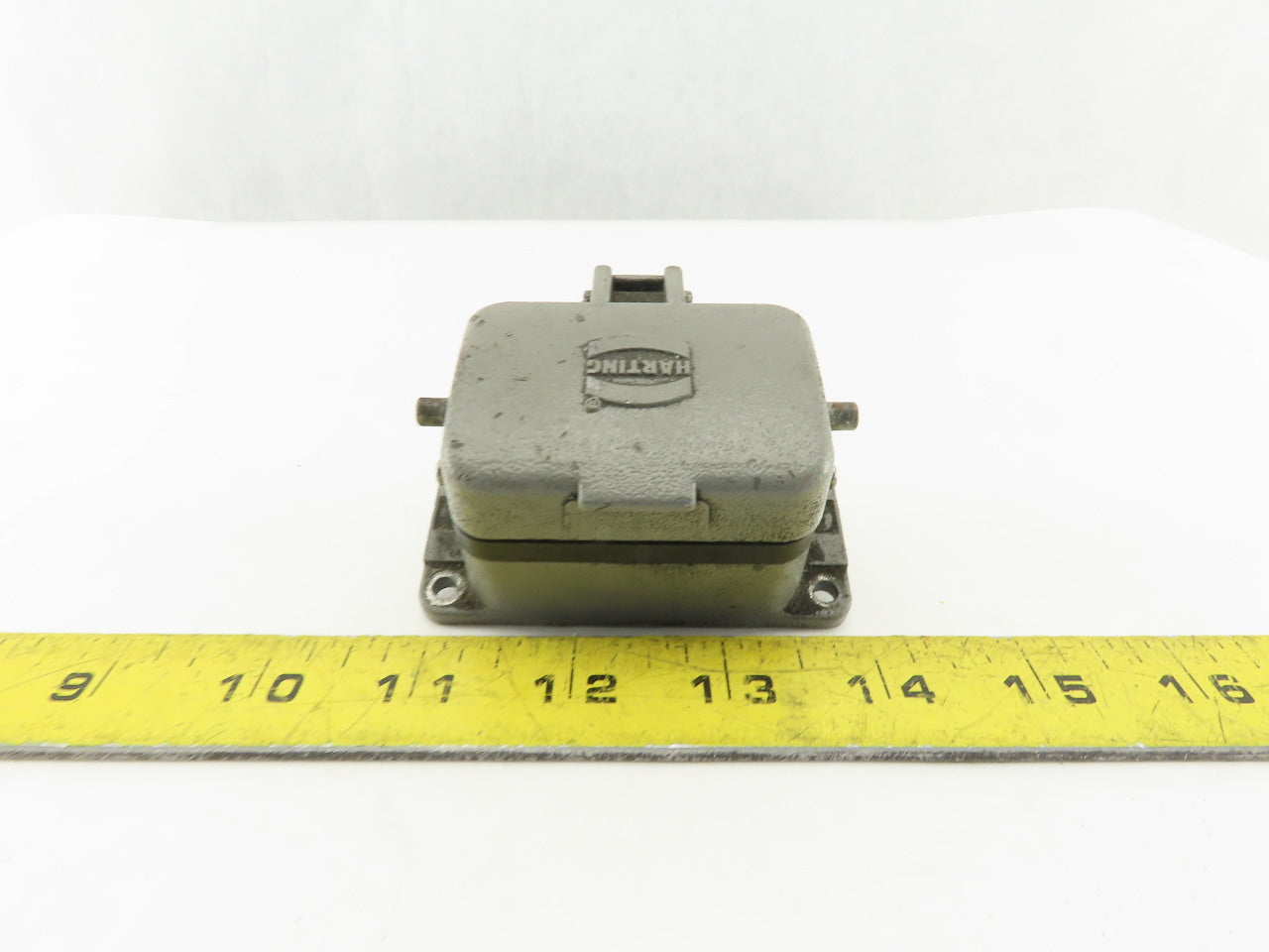 Harting 10EE-F 10 Pin Female Plug Hooded Housing Lever Lock 16A 500V