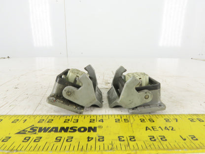 Harting HAN 10EE-F 10 Pin Female Plug Base Housing Lever Lock 16A 500V Lot Of 2