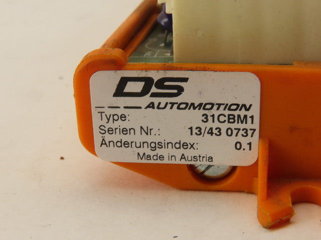 DS Automation 31CBM1 Relay Circuit Board From Automated Guided Vehicle AGV
