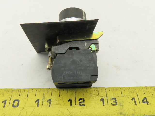 Telemecanique ZBE-101 NO NC Contact Keyed Selector Switch No Key 3 Position