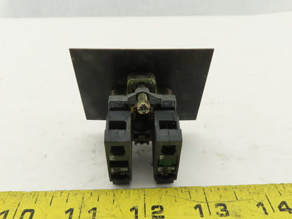 Telemecanique ZBE-101 NO NC Contact Keyed Selector Switch No Key 3 Position