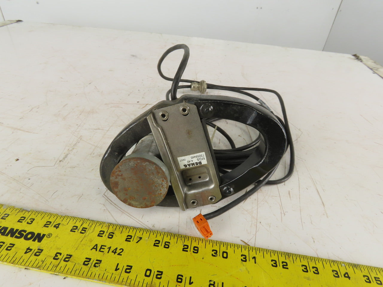Demag 73058445 MGS 4.0 Crane Mechanical Load Link Load Cell Strain Gage