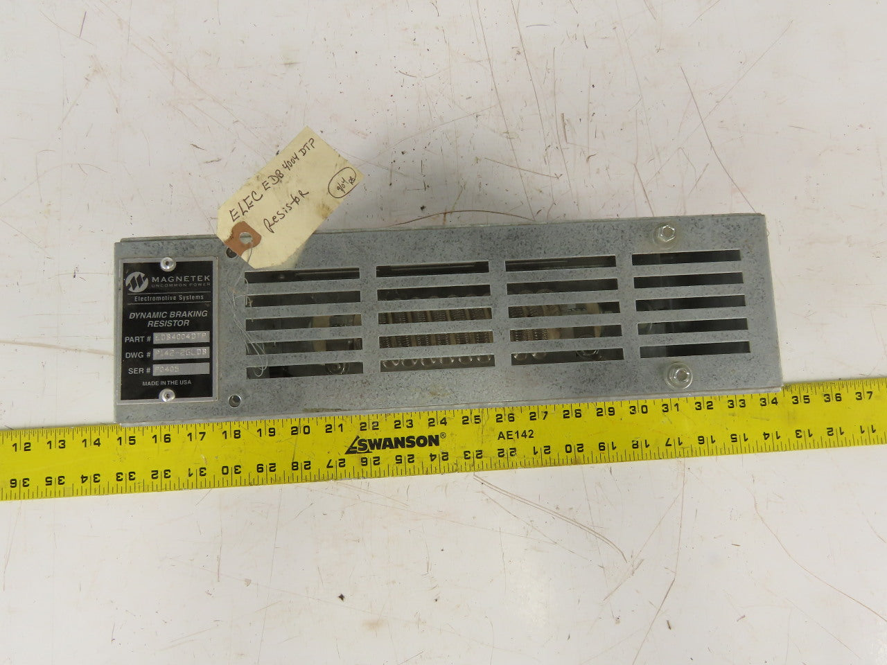 Magnetek EDB4004DTP Spiral Wound Braking Resistor