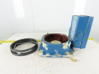 Demag Brake Motor Casting 12-1/4" Flange 11" Raised Face
