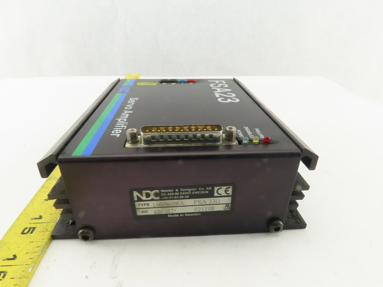Netzler & Dahlgren 16096-08A FSA45 FSA23 Servo Amplifier