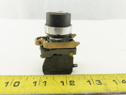 Telemecanique ZBE-101 Normally Open Contact Keyed Selector Switch No Key